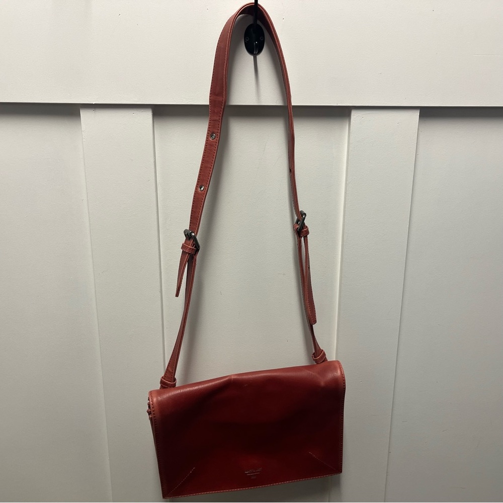 Matt&Nat burnt orange vegan leather cross body purse - Picture 6 of 12